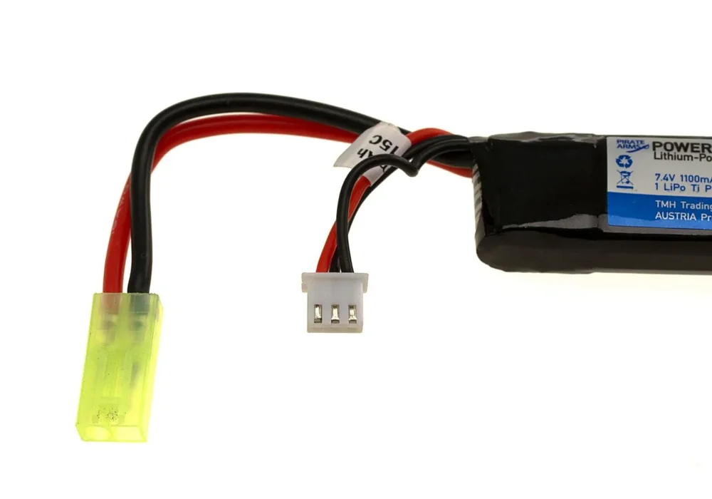 LiPo 7,4 V 1100 mAh 20C Stock Tube Type - Bild 2