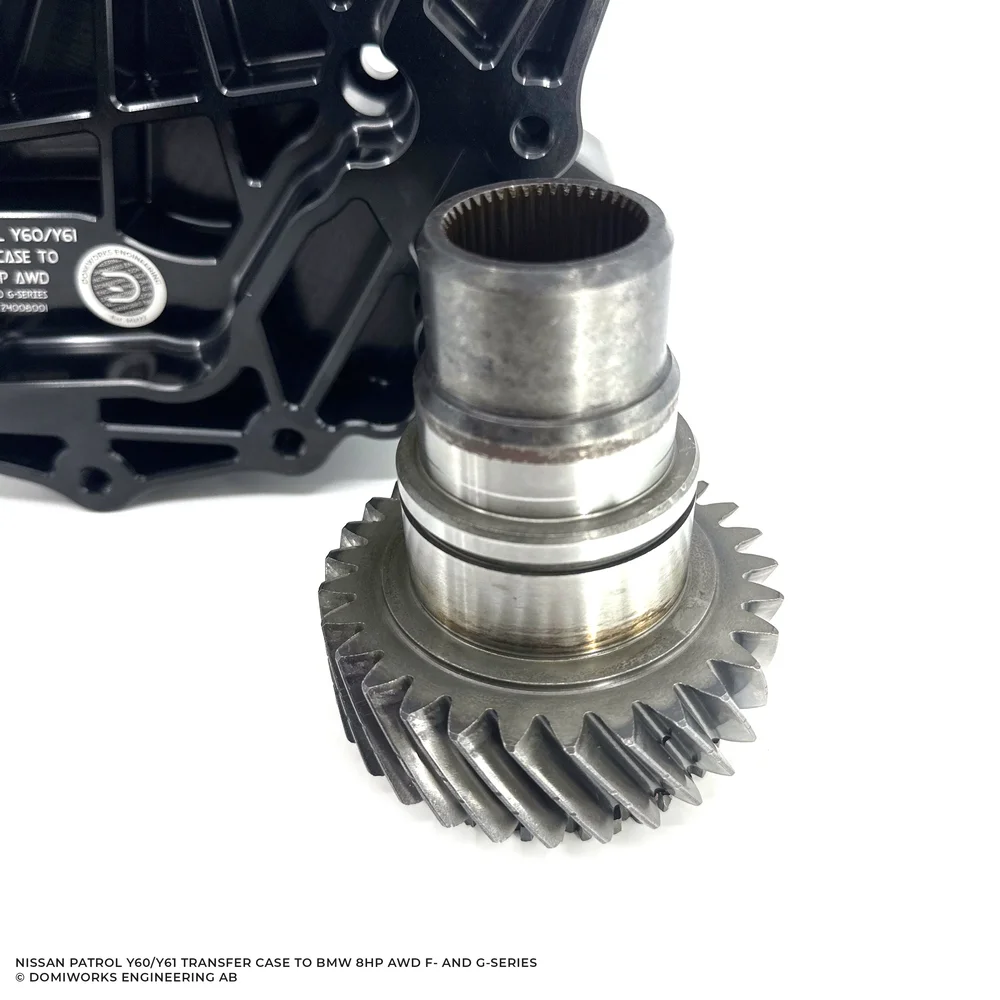 Nissan Patrol Y60/Y61 Adaptersats för transfer case - BMW 8HP AWD - Bild 3