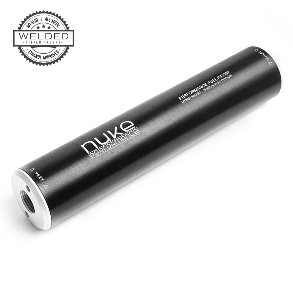 Fuel filter PF200 10 micron AN-10 – Welded stainless steel element Fuel filter PF200 10 micron AN-10 – Welded stainless steel element