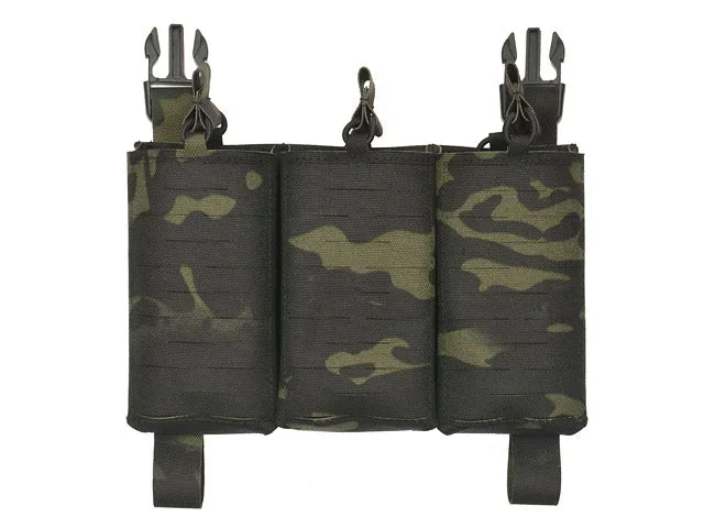 Buckle Up laser-cut panel til 3 AR15/AK-magasiner – Multicam Black - Bild 3