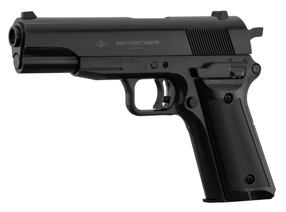 Borner EasySpring 4,5 mm BB luftpistol – inkl. mål og 250 stålkugler - Bild 3