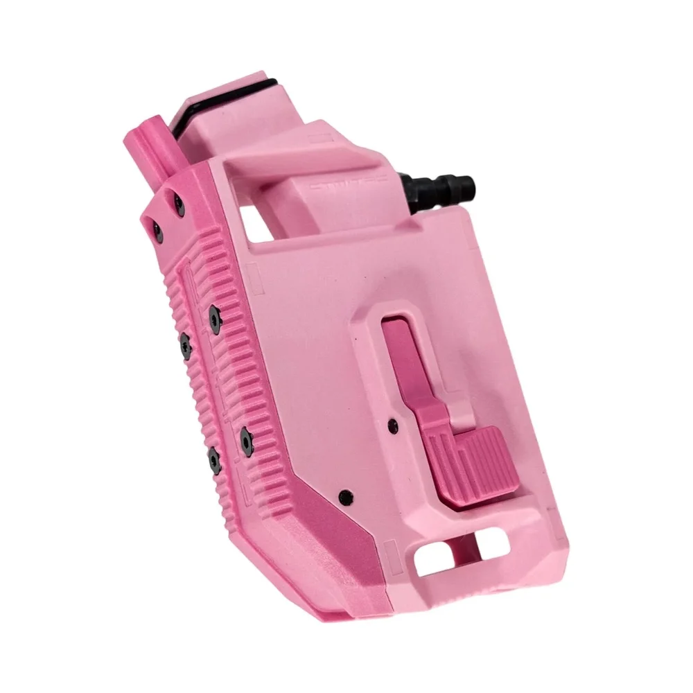 CTM Hi-Capa HPA M4 AEG Magasinadapter med 90° vinkel – Pink - Bild 2