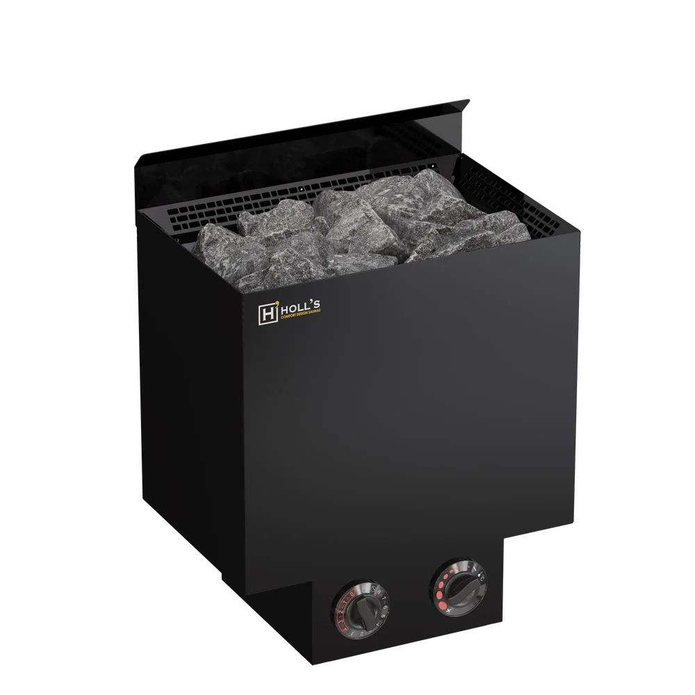 Bastuaggregat HOLL’S VULKANO Black 6,0 kW Bastuaggregat HOLL’S VULKANO Black 6,0 kW