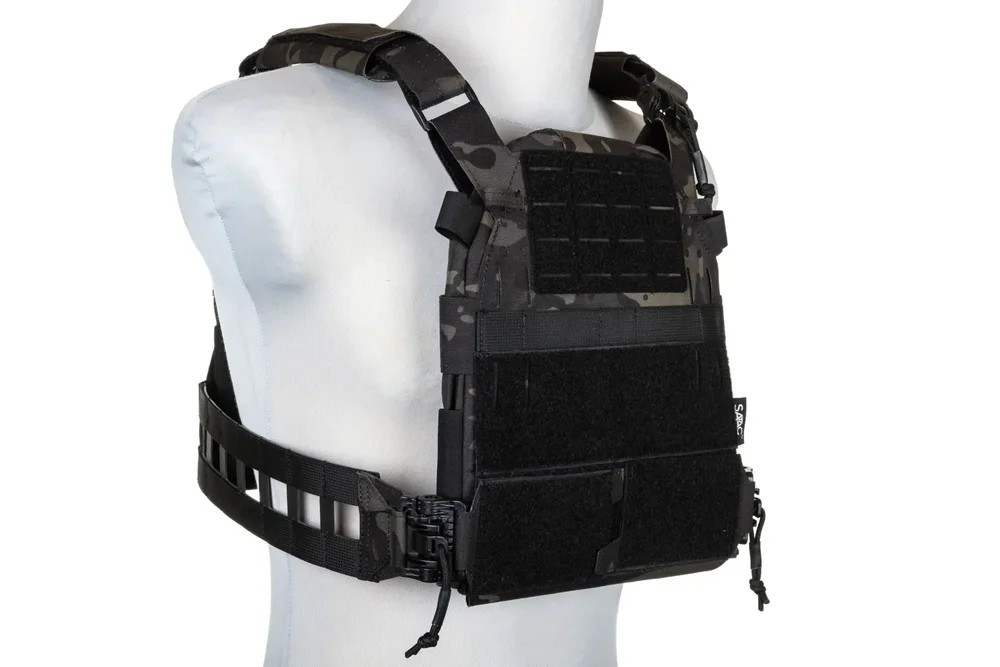 Specna Arms Tactical QR III Plate Carrier Vest Multicam Black - Bild 3