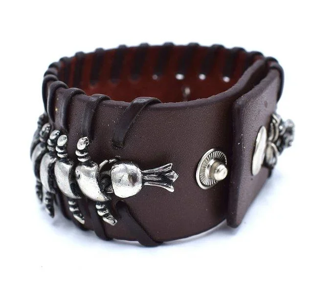 Centipede brun armband - Bild 3
