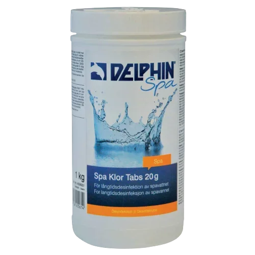 Delphin Spa Klor Tabs 20g 1kg Delphin Spa Klor Tabs 20g 1kg