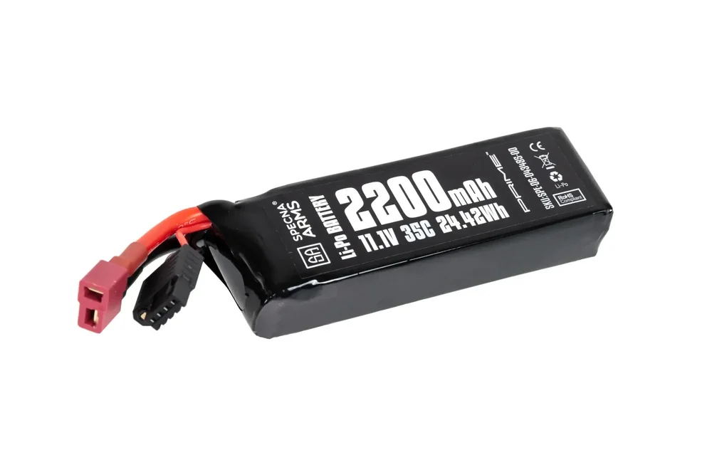 Specna Arms x Gens Ace Li-Po battery 2200 mAh 35C 11.1V T-Deans G-Tech - Bild 2