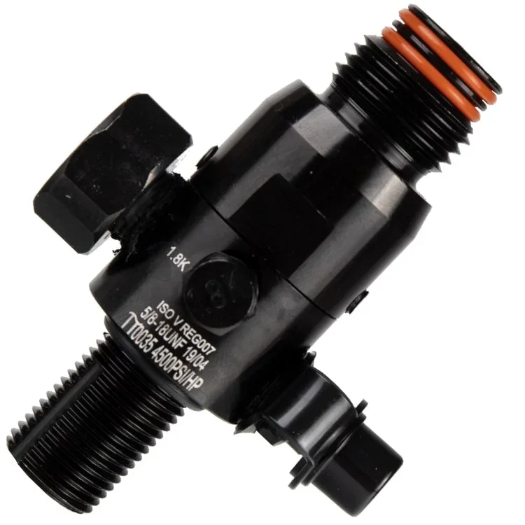 PowAir MAXREG regulator til HPA-flaske, 300 bar / 4500 PSI - Bild 2