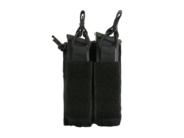 Double pistolmagasinlomme med åben top Double pistolmagasinlomme med åben top
