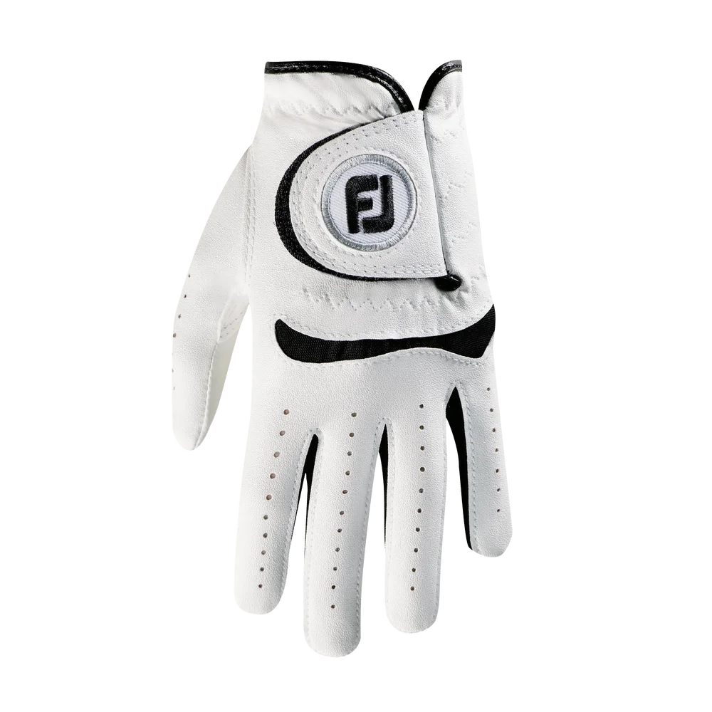 FootJoy Junior Golfhandskar Junior - White/Black - Bild 2