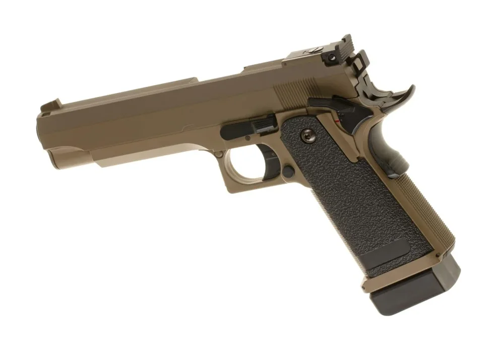 CYMA CM.128 Hi-Capa El-pistol - Tan - Bild 2