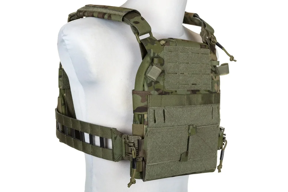 Specna Arms Tactical QR III Plate Carrier Vest Multicam Tropic - Bild 3