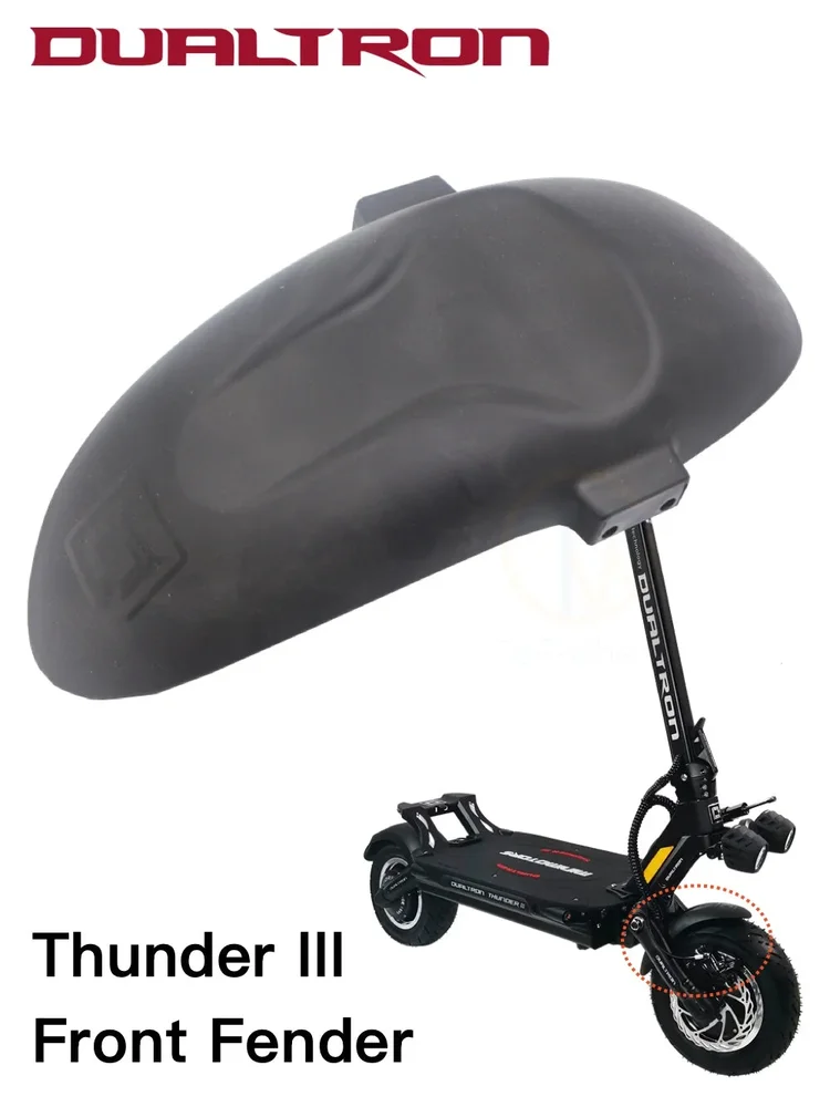 DUALTRON Thunder III Original Front Fender Svart DUALTRON Thunder III Original Front Fender Svart