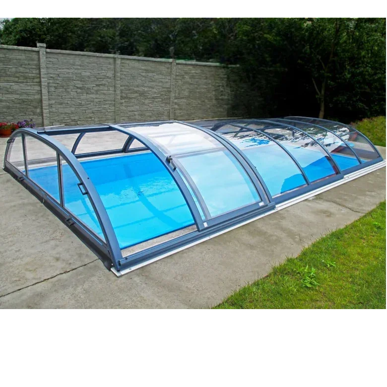 Pooltak Novara A Klarplast Antracit 6,42x3,25m - Bild 2