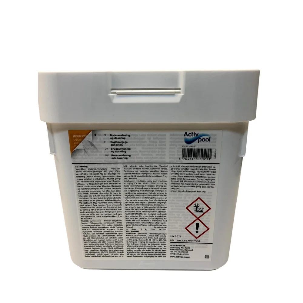 Activ Pool Klor LongTabs Multi 200G 5 kg - Bild 3