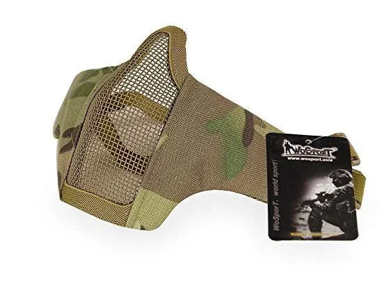 WST Airsoft Protective STEEL MESH Mask - Bild 2