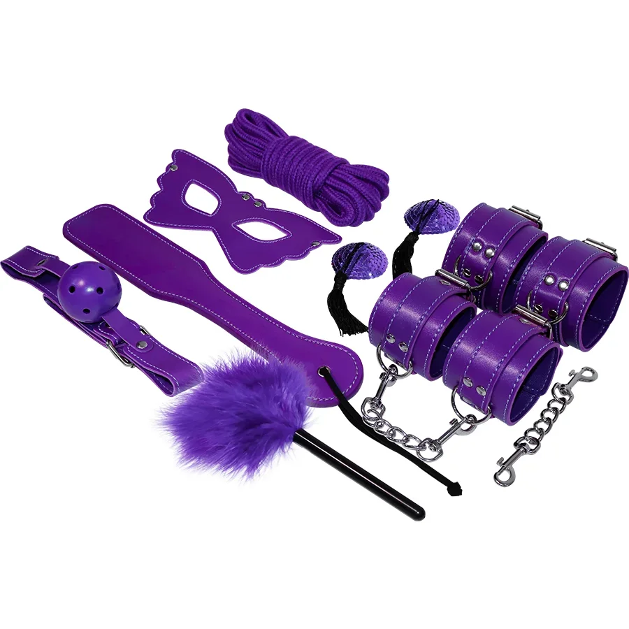 BDSM FETISCHSET VIOLETT BDSM FETISCHSET VIOLETT