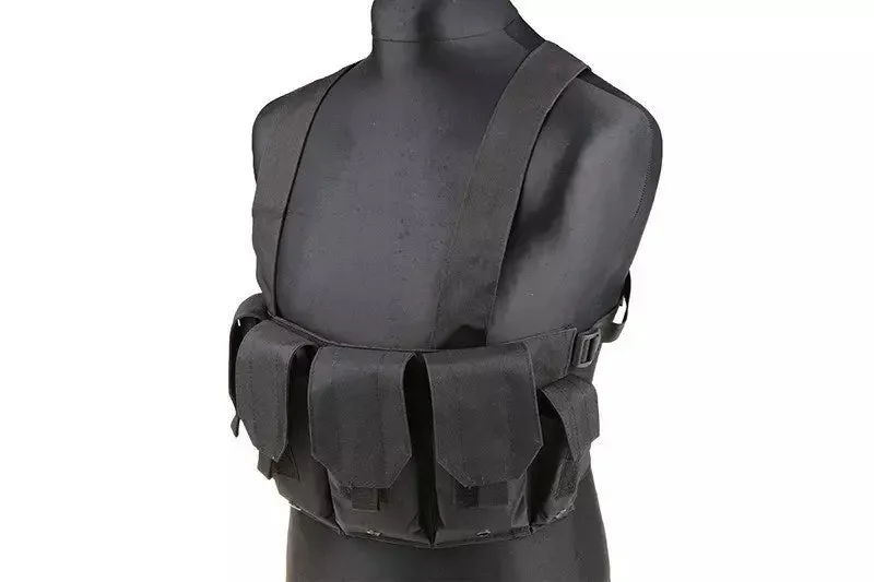 Chest Rig Taktisk Vest – Sort Chest Rig Taktisk Vest – Sort