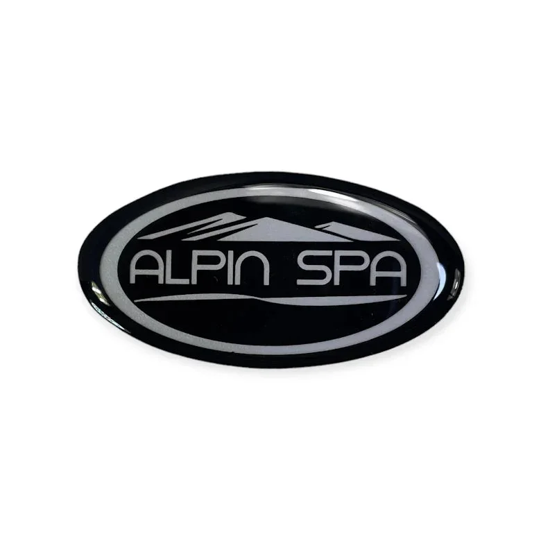 logga för nackkudde ALPIN SPA logga för nackkudde ALPIN SPA