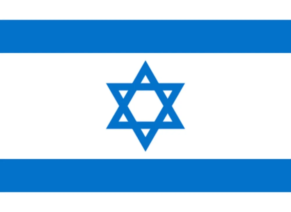Israel flagga