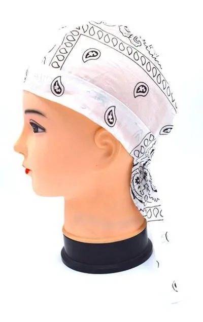 Vit Paisley Zandana Scarf - Bild 1