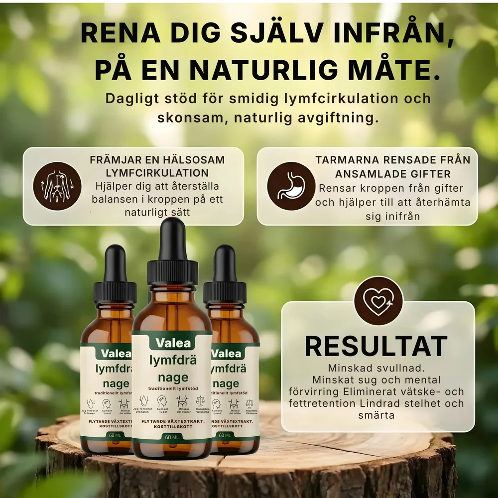 Valea® | Wellness-droppar för lymfdränering - Bild 3