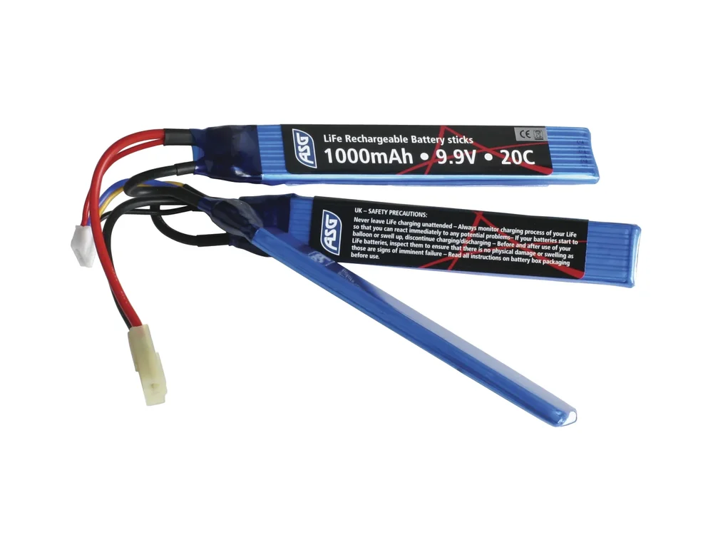 9, 9V Batteri, 1000 mAh, LI-FE, sticks 9, 9V Batteri, 1000 mAh, LI-FE, sticks