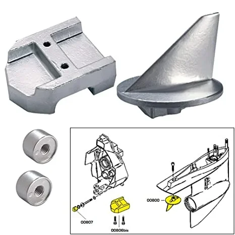 Aluminiumanod Mercruiser kit Alpha one generation one in Al - Bild 2
