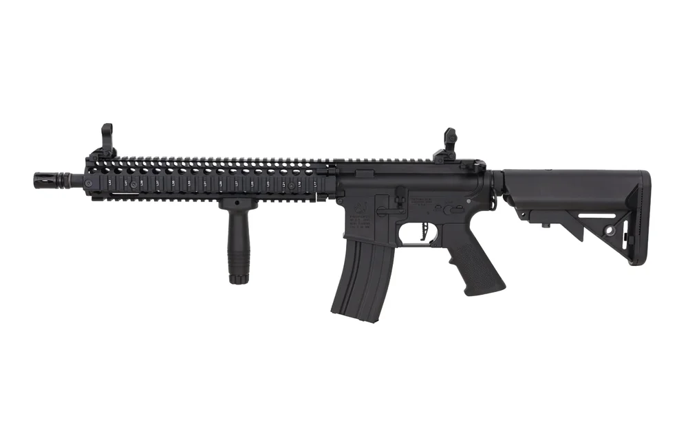 Colt x Daniel Defense MK18 SA-P26 PRIME BLDC 14.5″ AEG Assault Rifle – Black