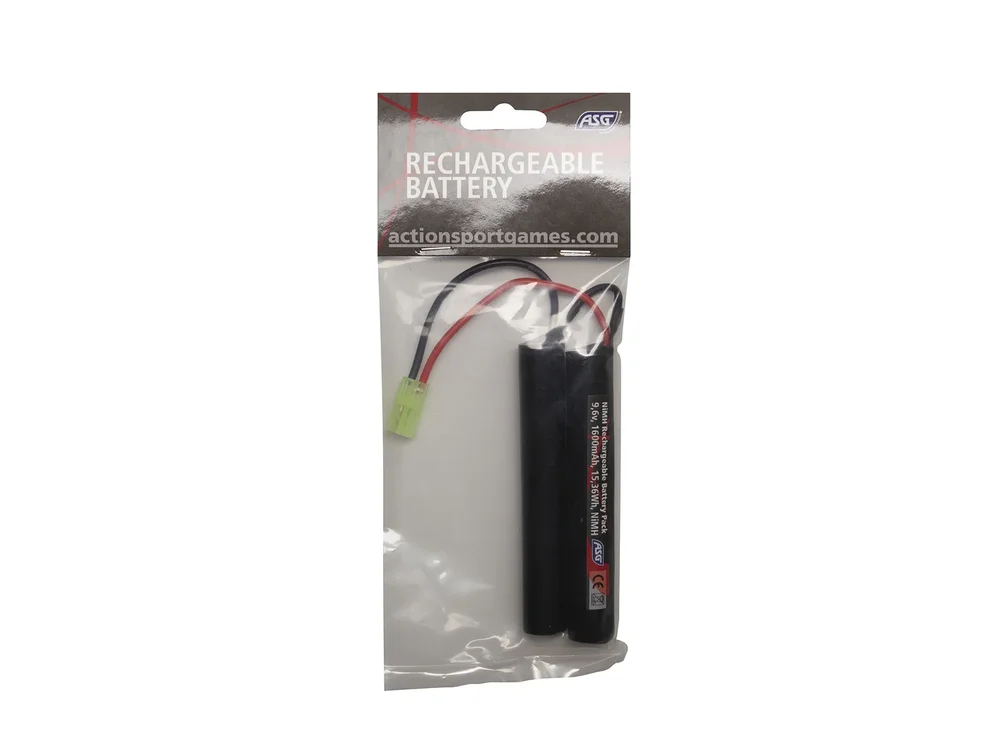 Batteri NiMh 9.6V 1600mAh 2 stick - Bild 3