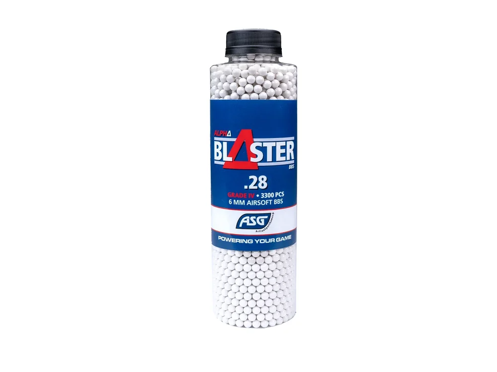 ASG Alpha Blaster BB 0,28 g – 3.300 stk. ASG Alpha Blaster BB 0,28 g – 3.300 stk.