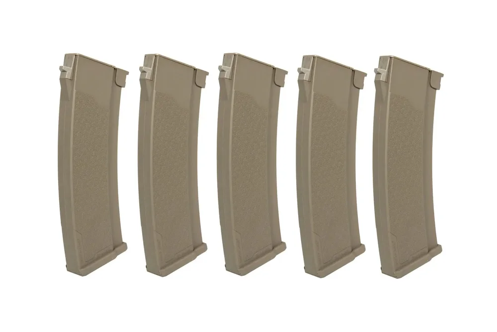 Set of 5 S-Mag magazines for J series - Hi-cap - Tan - Bild 2