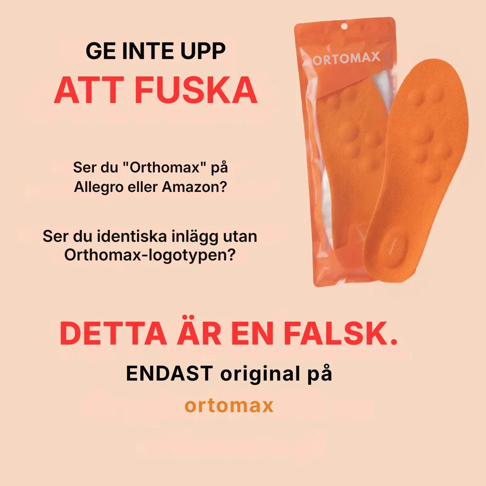 Ortomax® | Ortopediska formade inläggssulor - Bild 2
