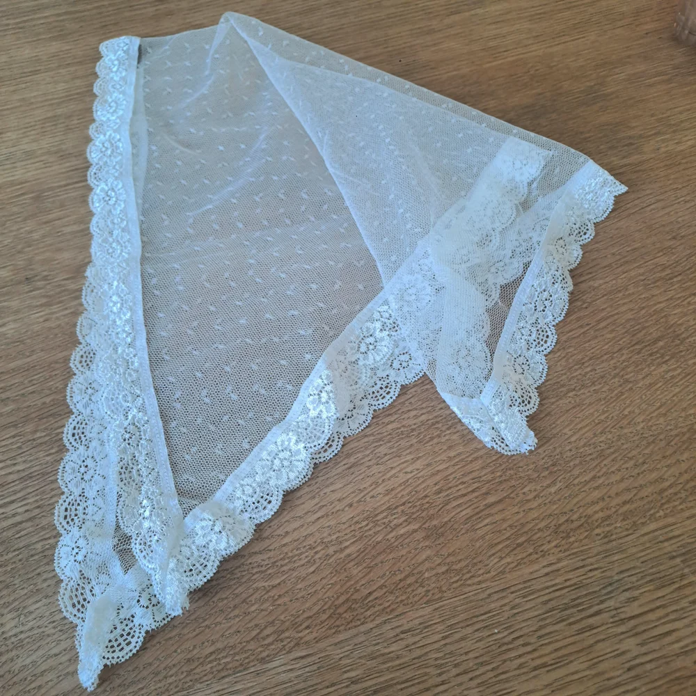 Vit mantilla - Bild 3