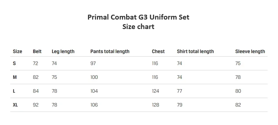 COMBAT G3 UNIFORM SÆT - SORT - Bild 2
