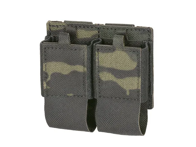 Double granatlomme til 40 mm, laser-cut – Multicam Black - Bild 3