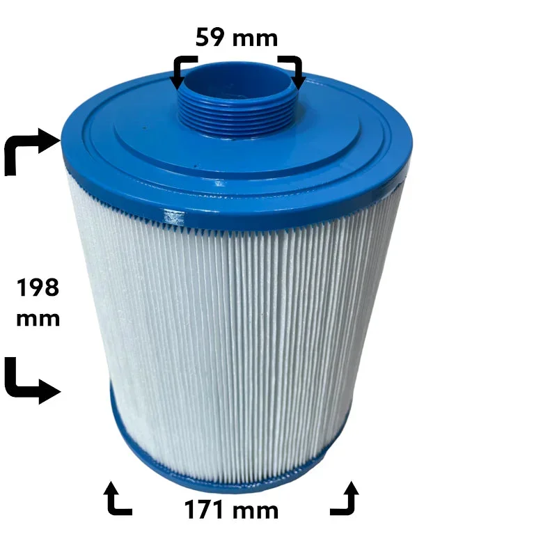 4-pack Spafilter som passar b.la. Artesian, Jazzi, Masterspa, Trademax, Vita - Bild 2
