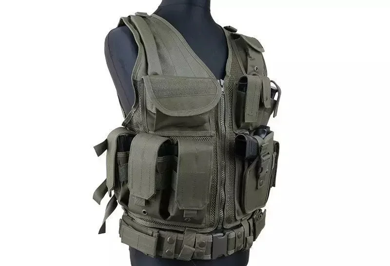 KAM-39 TAKTISK VEST - OLIVEN - Bild 3