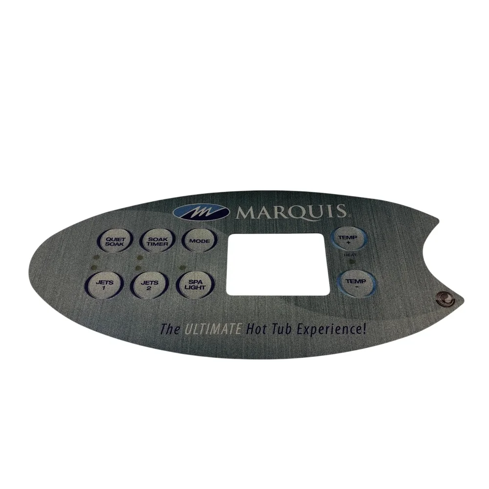 Etikett till Marquis kontrollpanel 8-knappar 2 pump MQ 2011-2012 - Bild 1