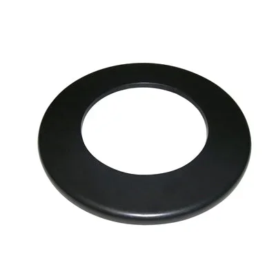 Täckring 120mm svart
