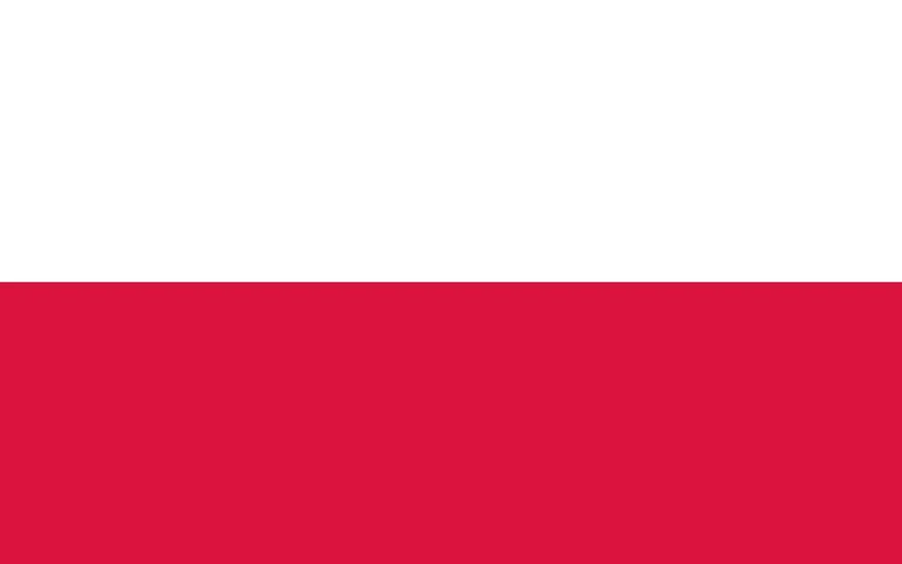 Polen flagga