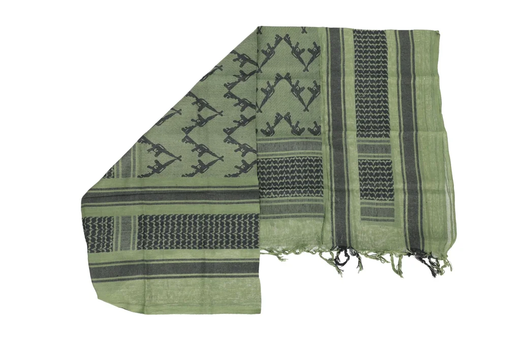 Specna Arms Shemagh Double Gun Sling Black and Green - Bild 2