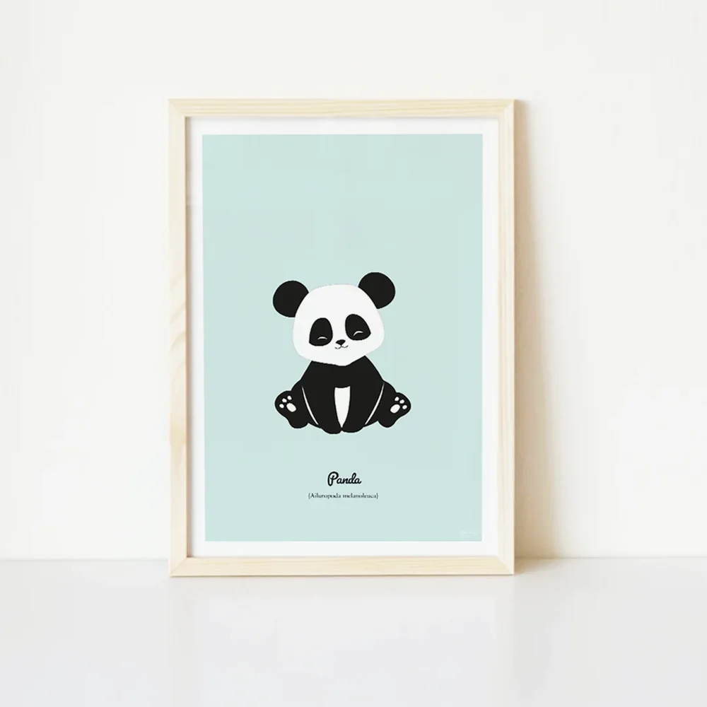 Panda Djurtavla - Mitt favoritdjur - Bild 1