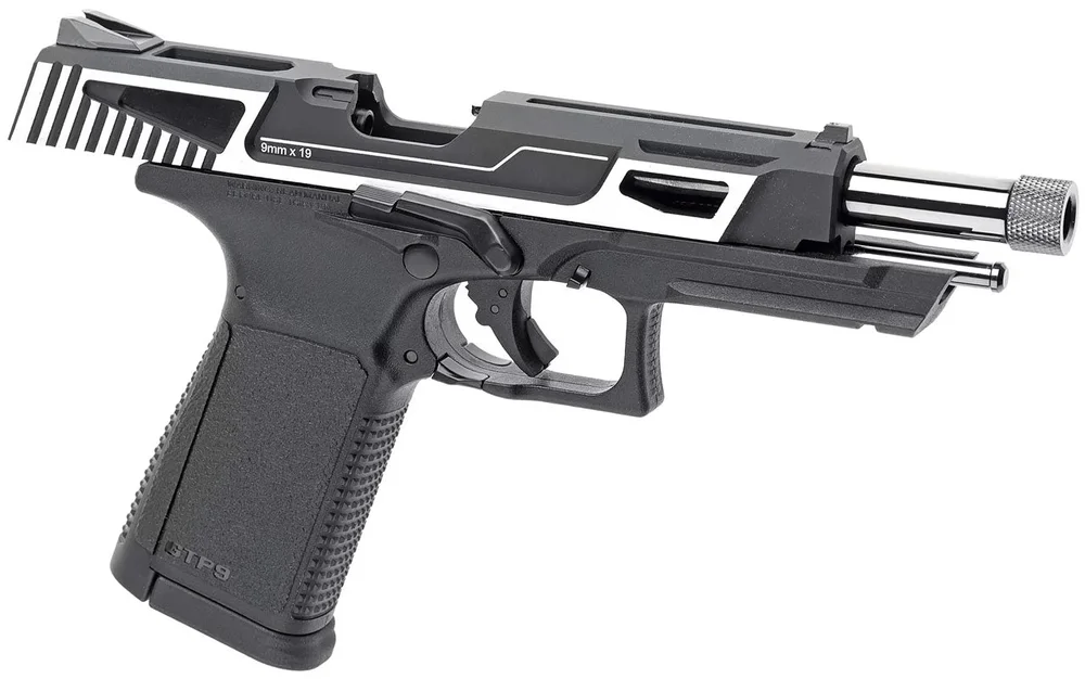 G&G GTB 9 MS Gas blow back - black / silver - Bild 3