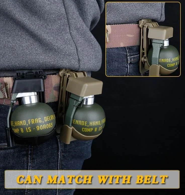WoSporT WST M67 attrapgranat i ABS med MOLLE-lomme til vest - Bild 2