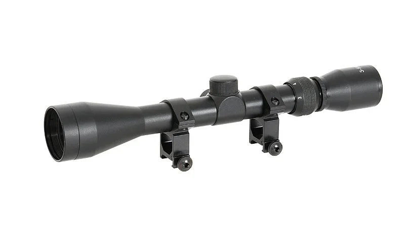 Kikkertsigte 3-9x40 med høje monteringsringe - Bild 1