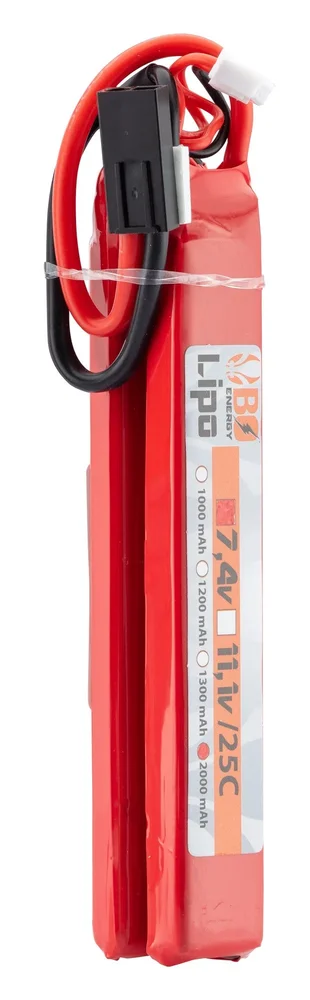 2 sticks 2S 7.4V 2000mAh 25C Lipo battery - Bild 2