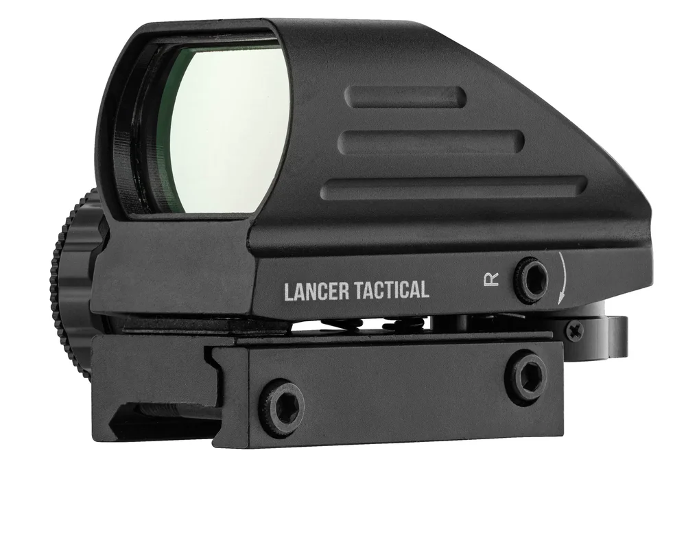 Lancer Tactical dot-sigte med 4 retikler, rød og grøn - Bild 1