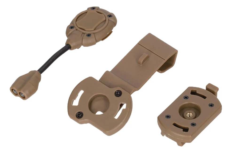 Specna Arms MC 3.0 tactical helmet-mounted torch Tan - Bild 1