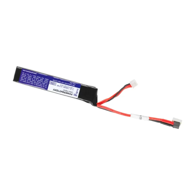 LiPo 11.1V 1100mAh 20C Stock Tube Battery – Mini T-Plug LiPo 11.1V 1100mAh 20C Stock Tube Battery – Mini T-Plug